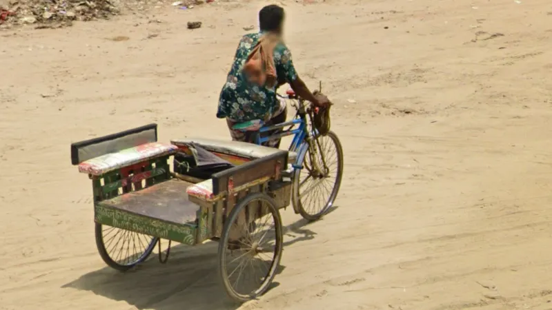 U Bench Cycle Rickshaws