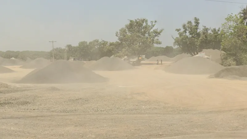 Lime Piles