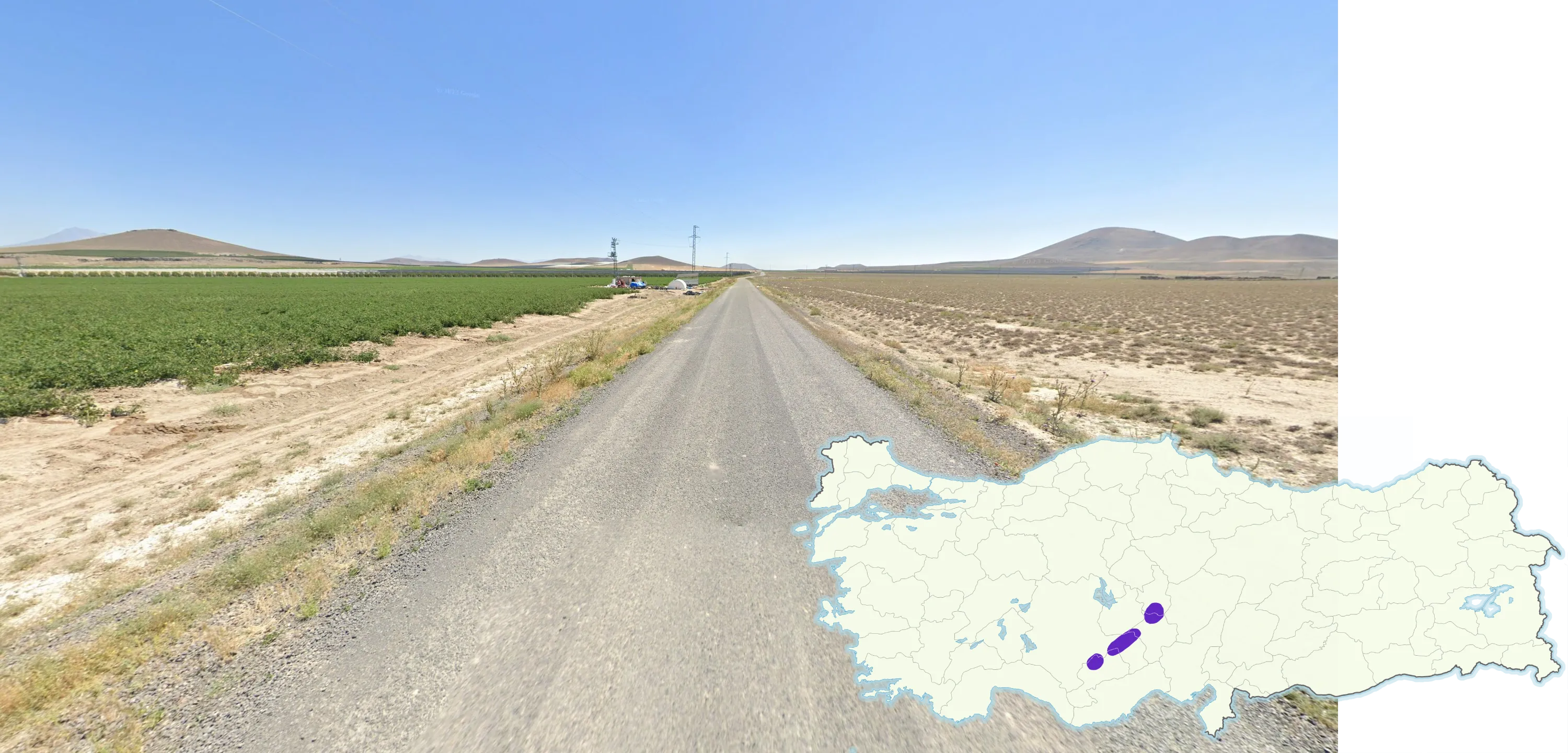 central volcanic hills